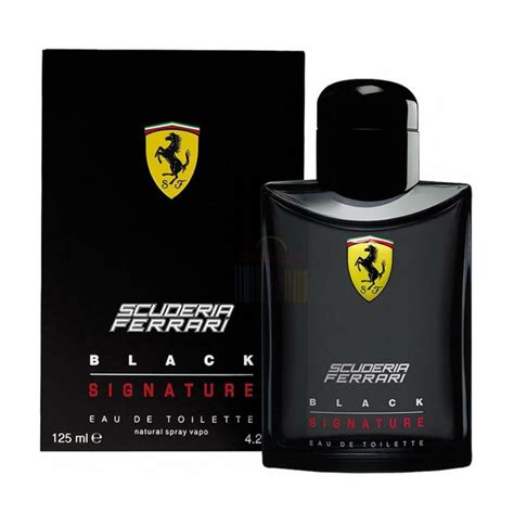 scuderia black signature cologne.